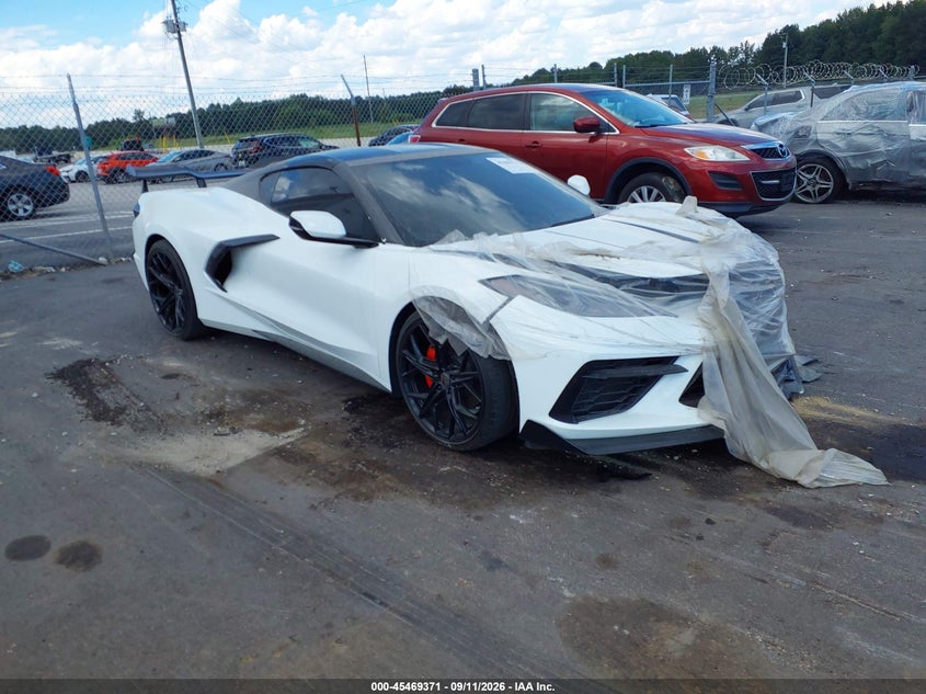 Vin: 1g1yb2d43n5101106, lot: 45967509, chevrolet corvette stingray rwd  2lt 20221