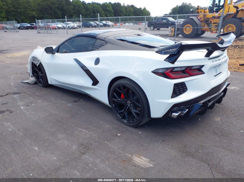 Vin: 1g1yb2d43n5101106, lot: 45967509, chevrolet corvette stingray rwd  2lt 20223