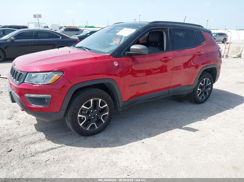 Vin: 3c4njddb2lt238879, lot: 45967527, jeep compass trailhawk 4x4 20202