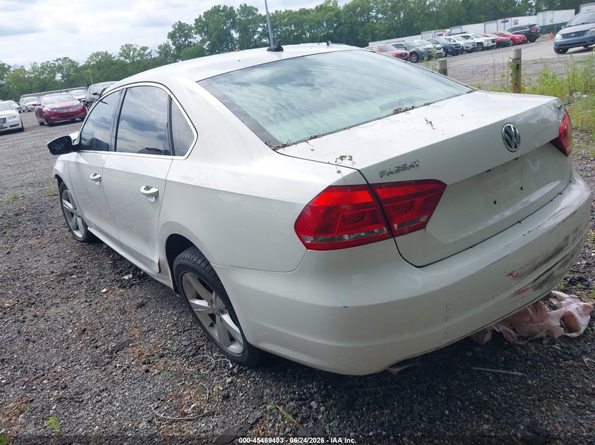 2015 VOLKSWAGEN PASSAT SEDAN 1.8L I-4 DI, DOHC, VVT, TURBO, 170HP