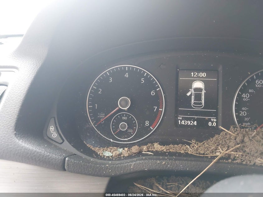 2015 VOLKSWAGEN PASSAT SEDAN 1.8L I-4 DI, DOHC, VVT, TURBO, 170HP