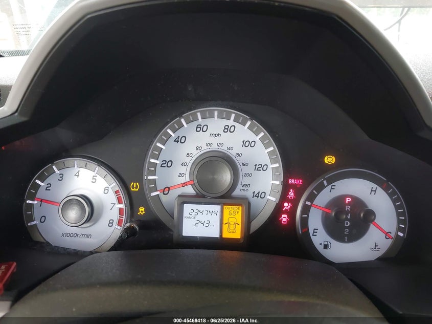 2012 HONDA PILOT auction photo 7