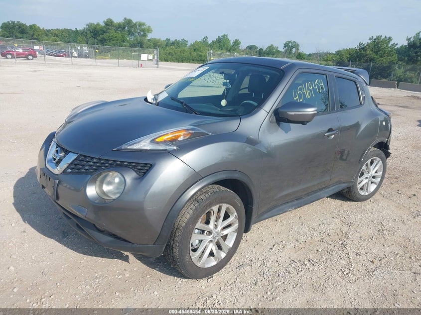 Vin: jn8af5mvxft550338, lot: 45967591, nissan juke sl 20152