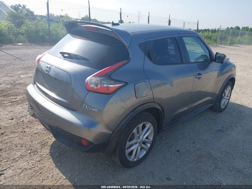 Vin: jn8af5mvxft550338, lot: 45967591, nissan juke sl 20154