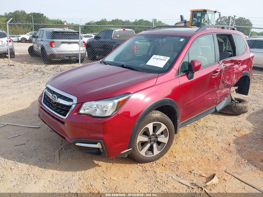 Vin: jf2sjagc2jh509796, lot: 45967596, subaru forester 2.5i premium 20182