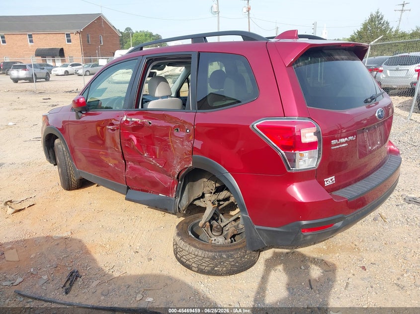 Vin: jf2sjagc2jh509796, lot: 45967596, subaru forester 2.5i premium 20183