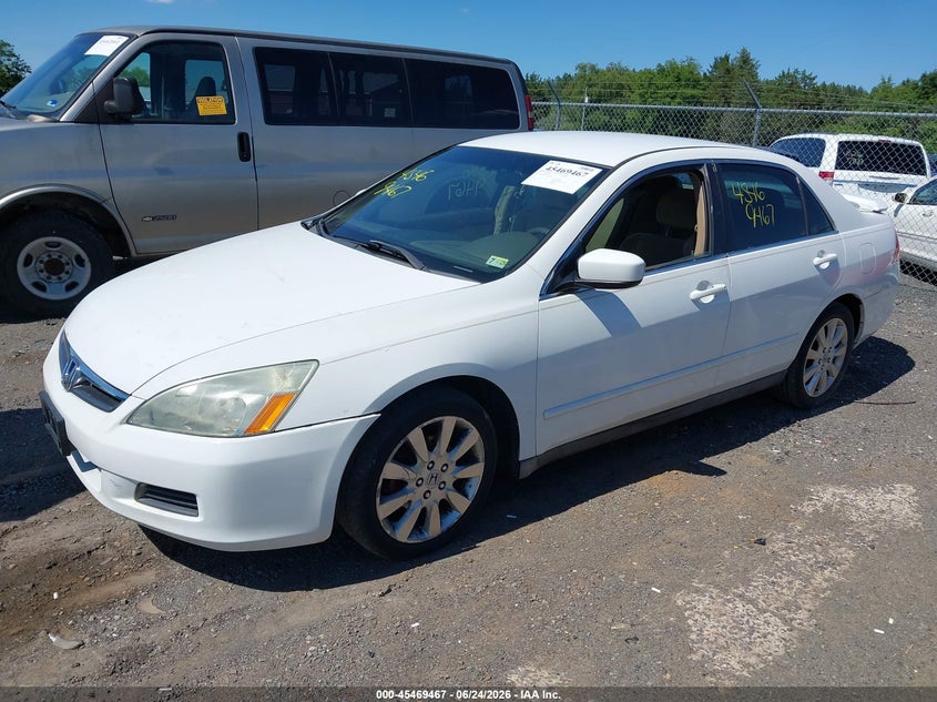 2007 Honda Accord 3.0 Se 1HGCM66497A027959 photo 1