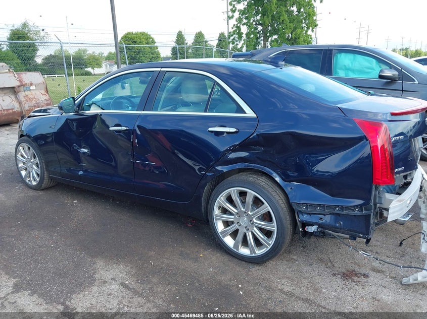 2017 Cadillac Ats Luxury VIN: 1G6AH5RX4H0165445 Lot: 45469485