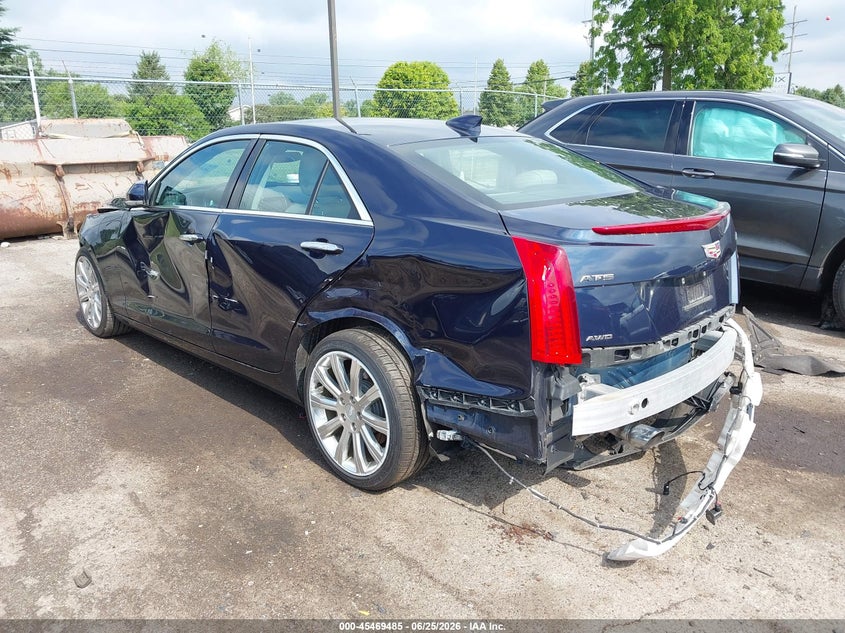 2017 Cadillac Ats Luxury VIN: 1G6AH5RX4H0165445 Lot: 45469485