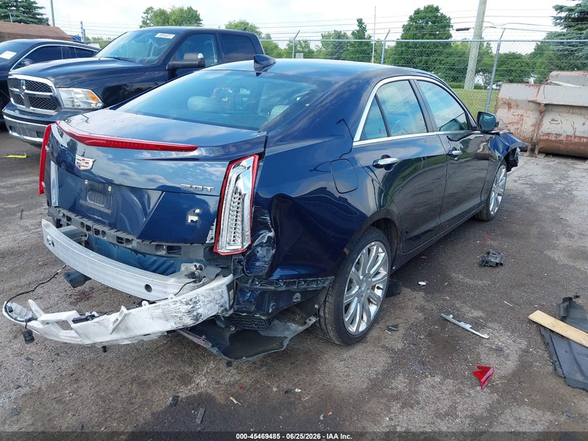 Vin: 1g6ah5rx4h0165445, lot: 45967622, cadillac ats luxury 20174