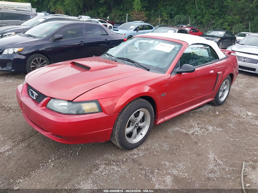 2001 Ford Mustang Gt 1FAFP45X11F195212 photo 1