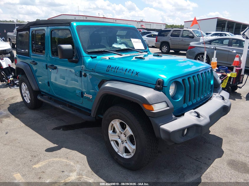 2020 JEEP WRANGLER UNLIMITED auction photo 1