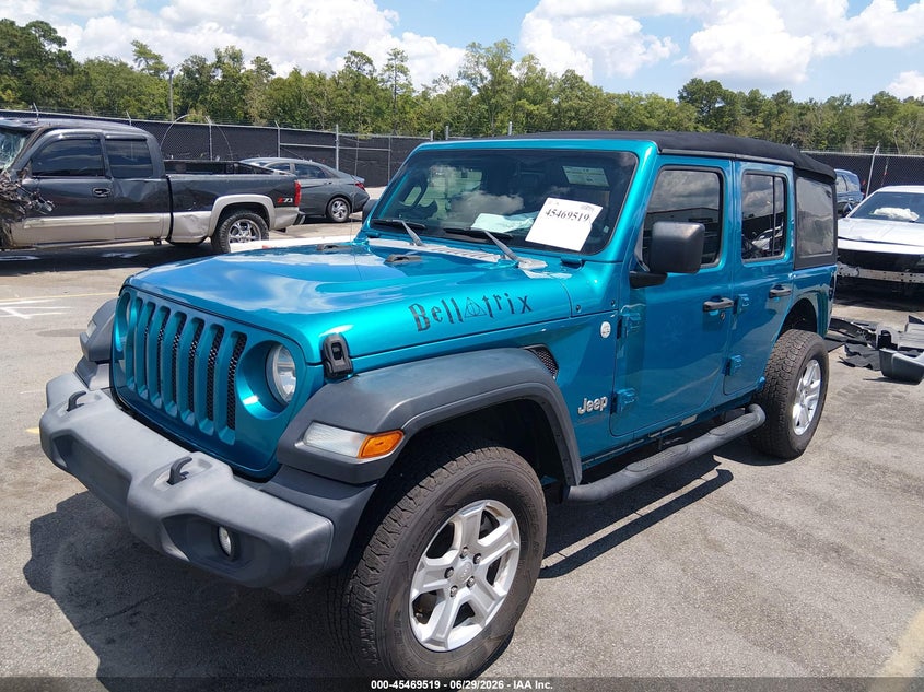 2020 JEEP WRANGLER UNLIMITED auction photo 2
