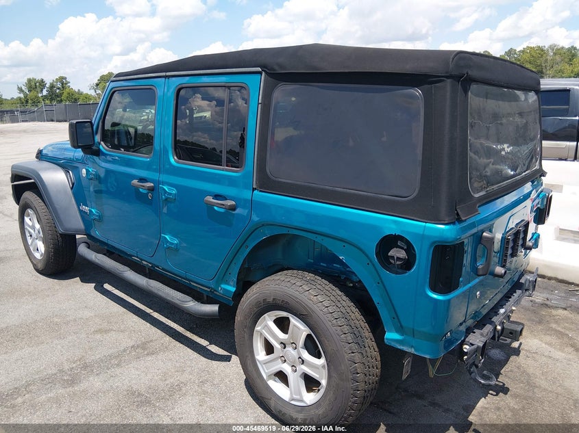 2020 JEEP WRANGLER UNLIMITED auction photo 3
