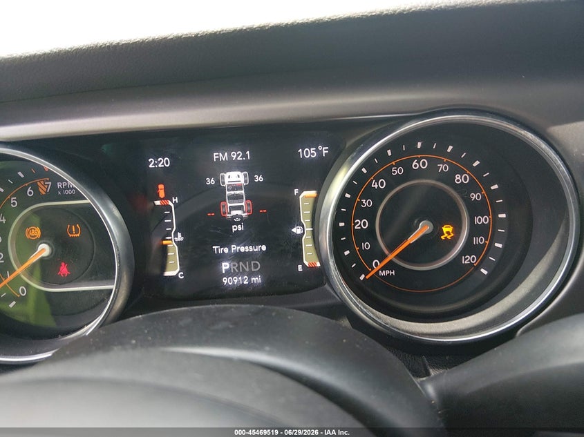 2020 JEEP WRANGLER UNLIMITED auction photo 7