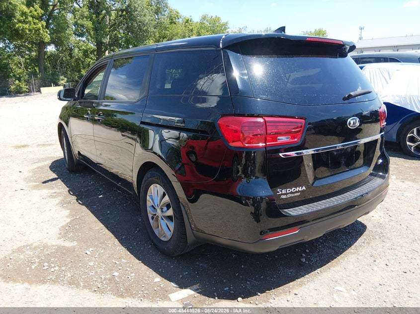 Vin: kndmb5c12k6511089, lot: 45967663, kia sedona lx 20193