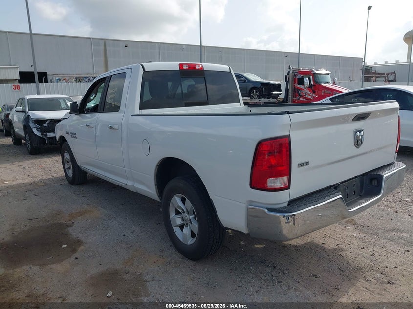 Vin: 1c6rr6gt4hs512903, lot: 45967672, ram 1500 slt  4x2 6'4 box 20173
