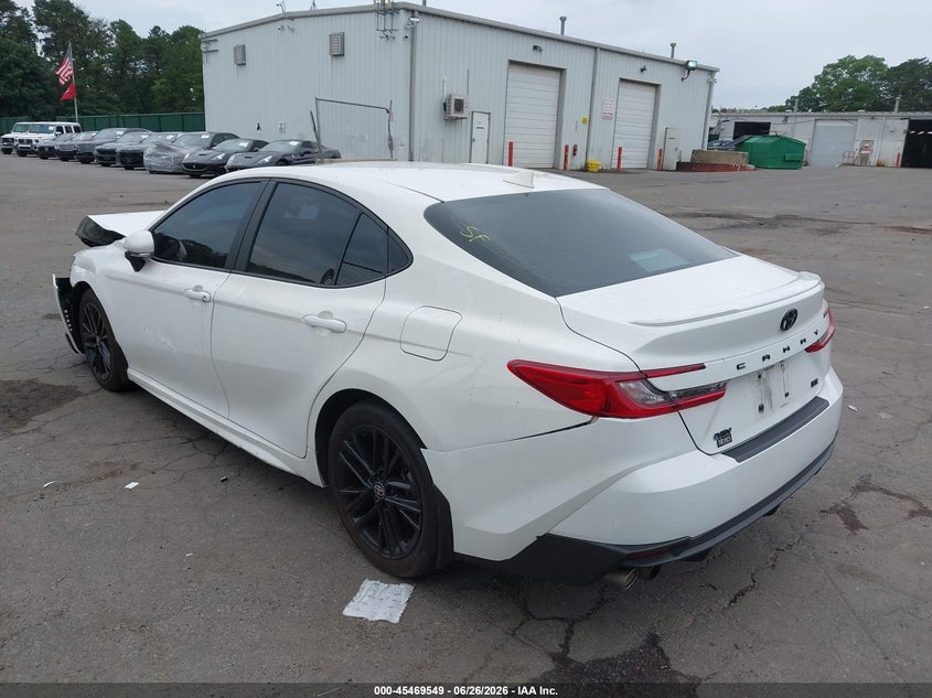 2025 TOYOTA CAMRY SEDAN 2.5L I-4 DI, DOHC, VVT, 184HP