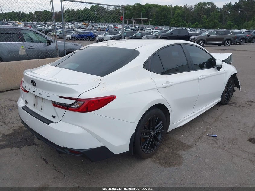 2025 TOYOTA CAMRY SEDAN 2.5L I-4 DI, DOHC, VVT, 184HP