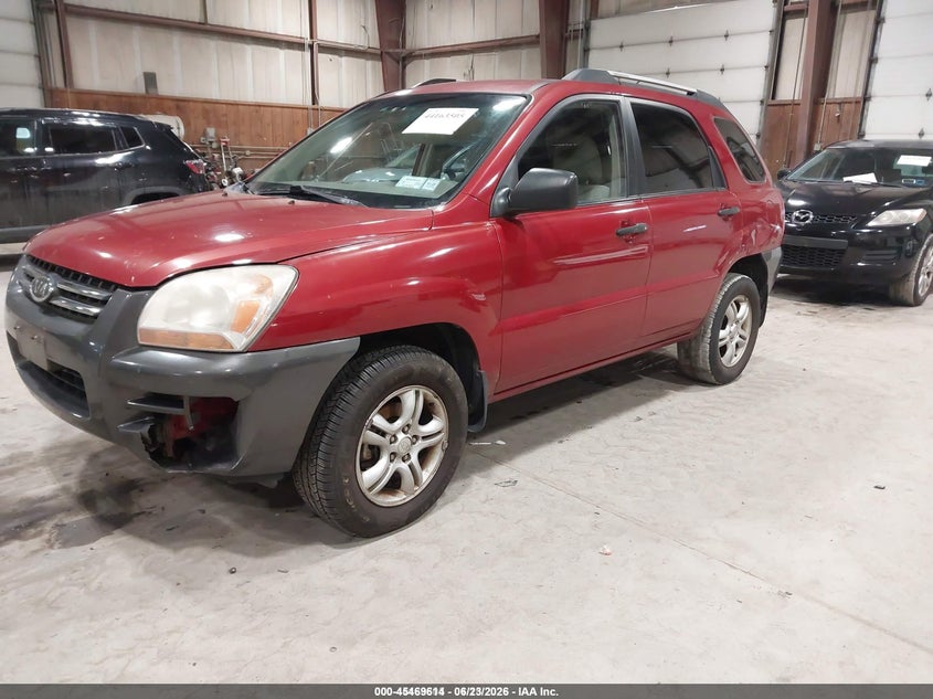 2006 KIA SPORTAGE auction photo 2