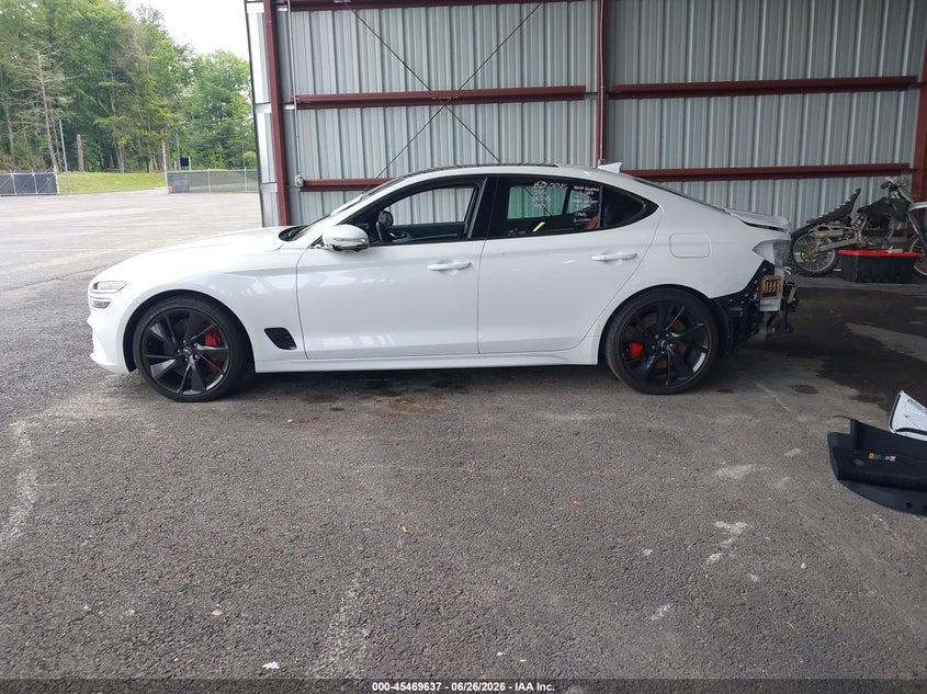 2023 Genesis G70 3.3T Awd VIN: KMTG54TE3PU130924 Lot: 45469637