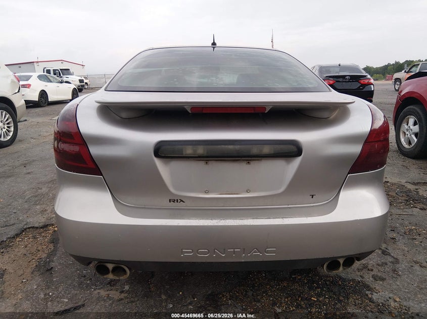 2006 Pontiac Grand Prix Gt VIN: 2G2WR554361165261 Lot: 45469665