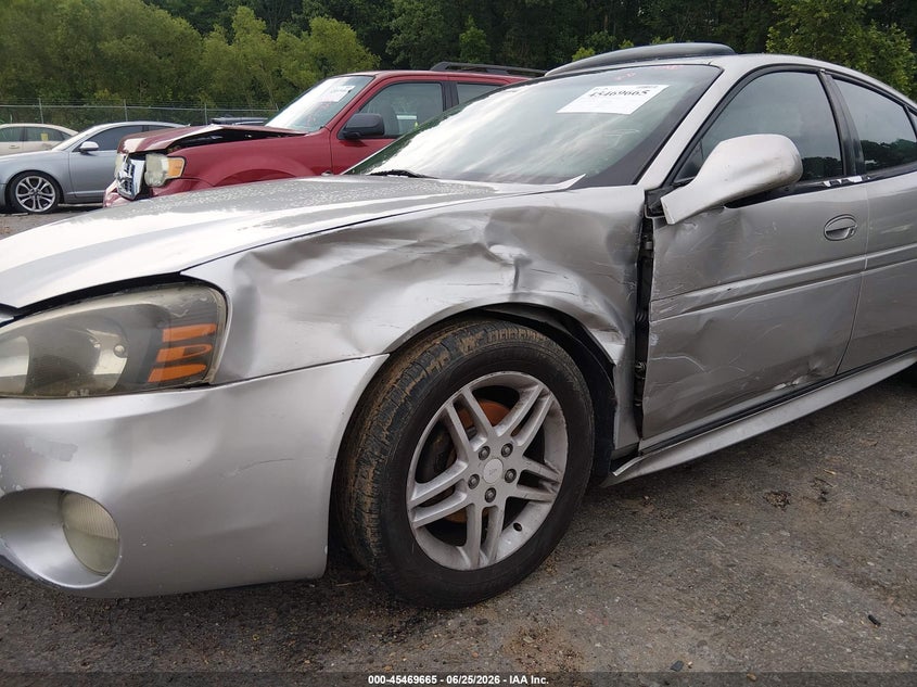 2006 Pontiac Grand Prix Gt VIN: 2G2WR554361165261 Lot: 45469665