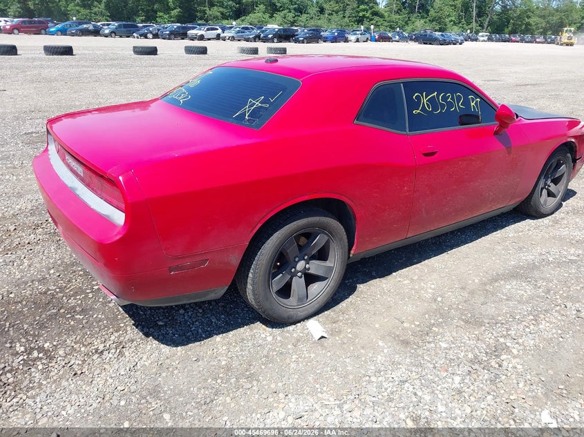 Vin: 2c3cdyagxdh566460, lot: 45967833, dodge challenger sxt 20134