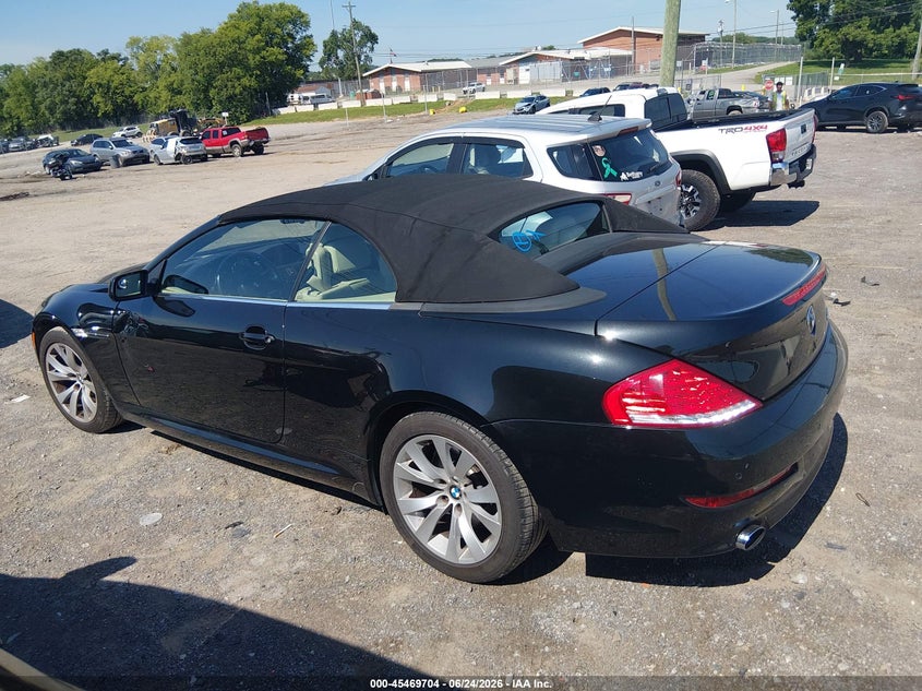 2008 BMW 650I VIN: WBAEB53538CX63996 Lot: 45469704