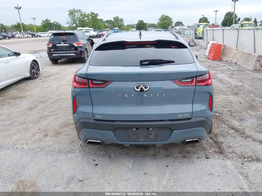 2023 Infiniti Qx55 Luxe Awd VIN: 3PCAJ5JR5PF107181 Lot: 45469711