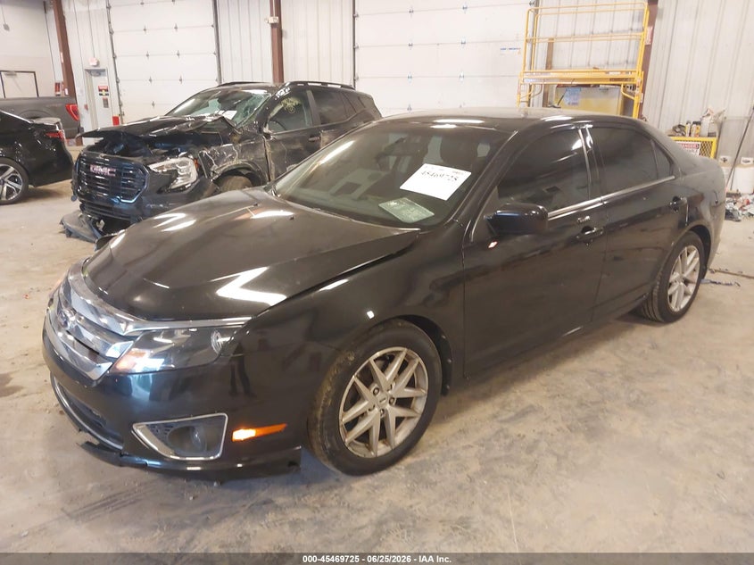 Vin: 3fahp0cg8cr306770, lot: 45967862, ford fusion sel 20122