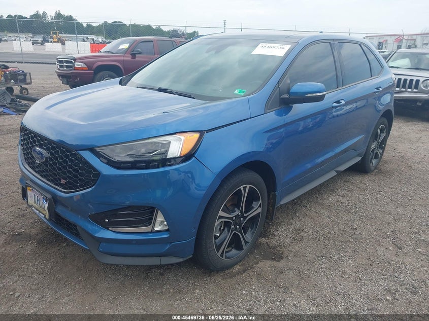 Vin: 2fmpk4ap9lba24128, lot: 45967873, ford edge st 20202