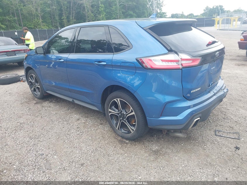 Vin: 2fmpk4ap9lba24128, lot: 45967873, ford edge st 20203