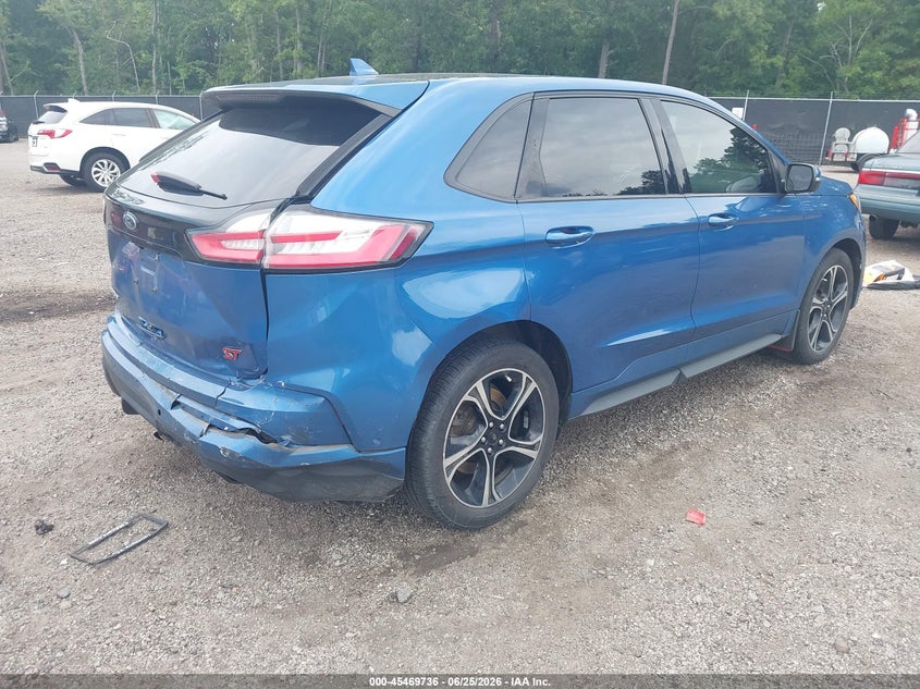 Vin: 2fmpk4ap9lba24128, lot: 45967873, ford edge st 20204