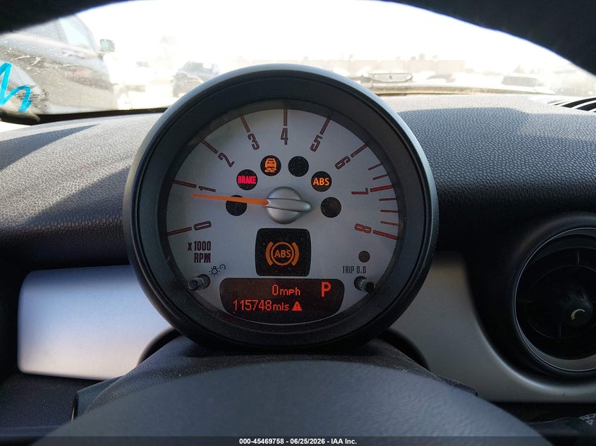 2013 MINI HARD TOP HATCHBACK 1.6L I-4 DOHC, VVT, 121HP