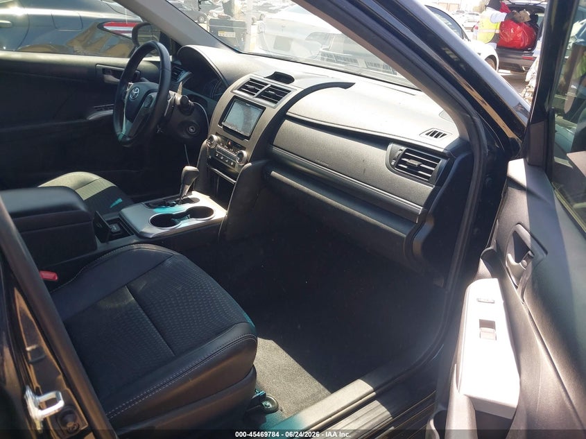 2012 TOYOTA CAMRY SEDAN 2.5L I4 FI DOHC 16V NF4