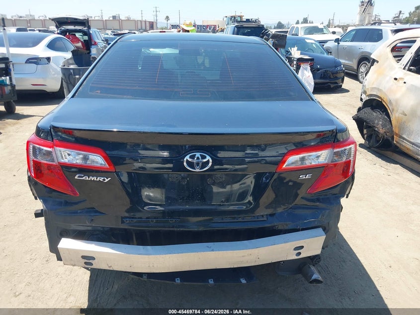 2012 TOYOTA CAMRY SEDAN 2.5L I4 FI DOHC 16V NF4
