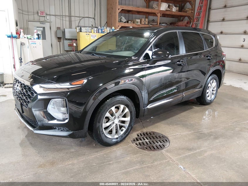 Vin: 5nms23ad8kh135543, lot: 45967938, hyundai santa fe se 20192