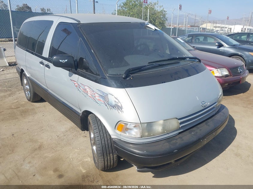 1996 Toyota Previa Le, Unknown, IAAI, VIN JT3GK13M7T1244311
