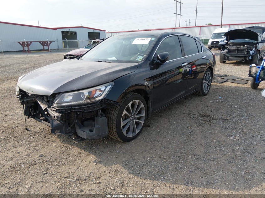 2014 Honda Accord Sport 1HGCR2F50EA258782 photo 1