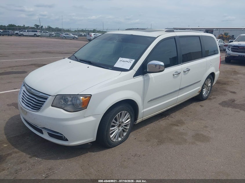 Vin: 2c4rc1gg6cr245483, lot: 45968058, chrysler town & country limited 20122