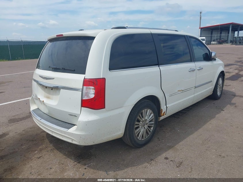 Vin: 2c4rc1gg6cr245483, lot: 45968058, chrysler town & country limited 20124