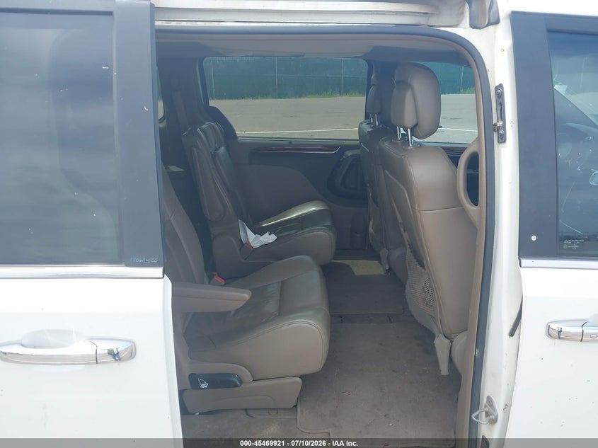 2012 CHRYSLER TOWN & COUNTRY VAN 3.6L V-6 DOHC, VVT, 283HP