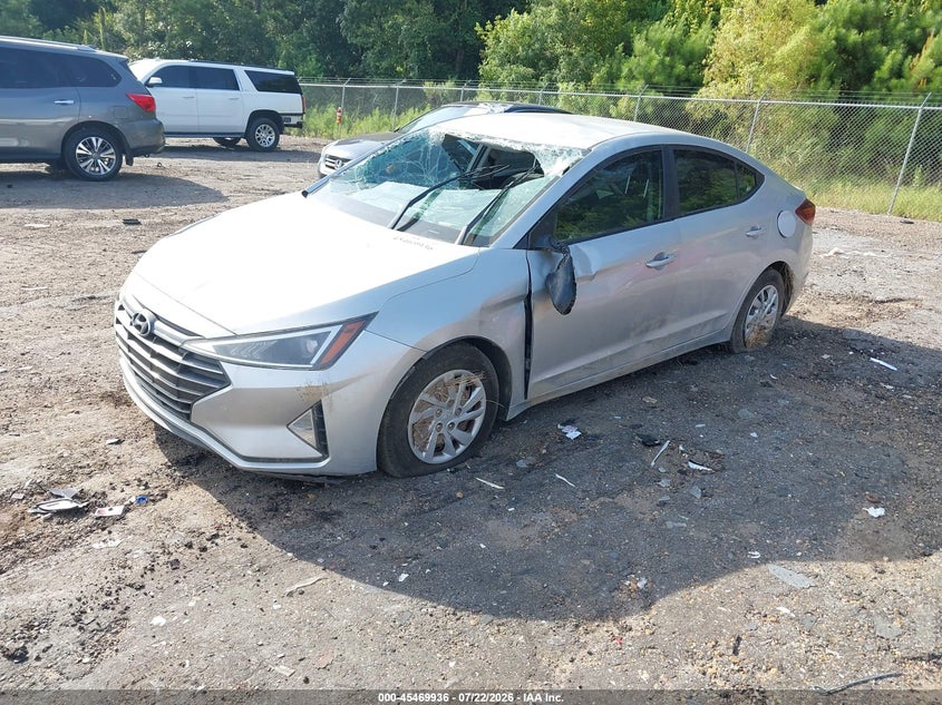 2019 Hyundai Elantra, Лівий бік, IAAI, VIN 5NPD74LF9KH474202 — фото 2