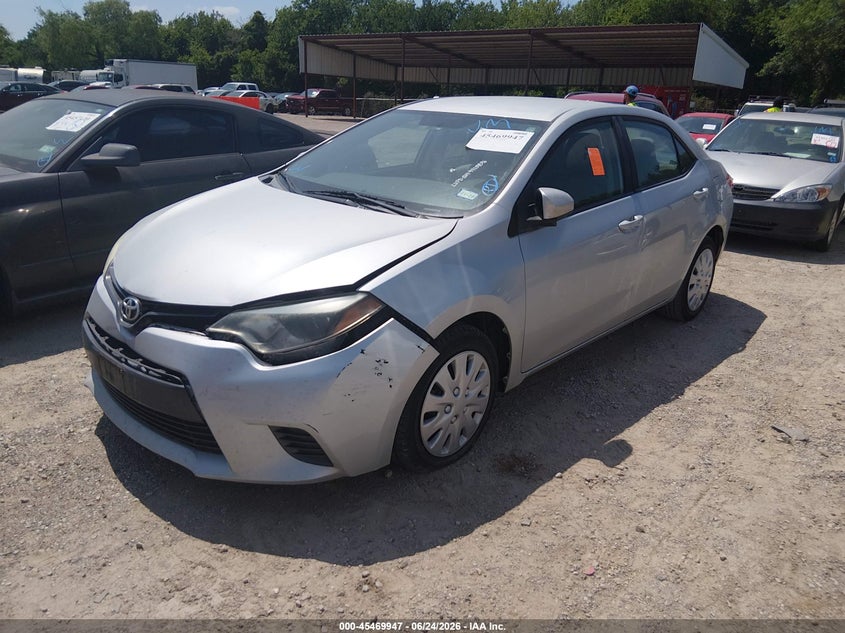 2016 Toyota Corolla, Обычный износ, IAAI, VIN 5YFBURHE0GP409892 — фото 2