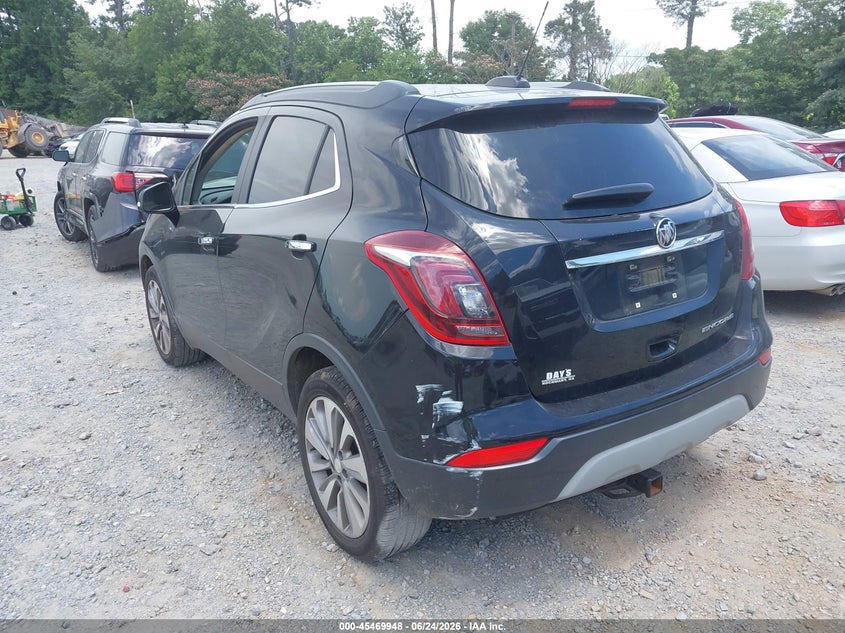 Vin: kl4cjasb4kb902750, lot: 45968085, buick encore fwd preferred 20193