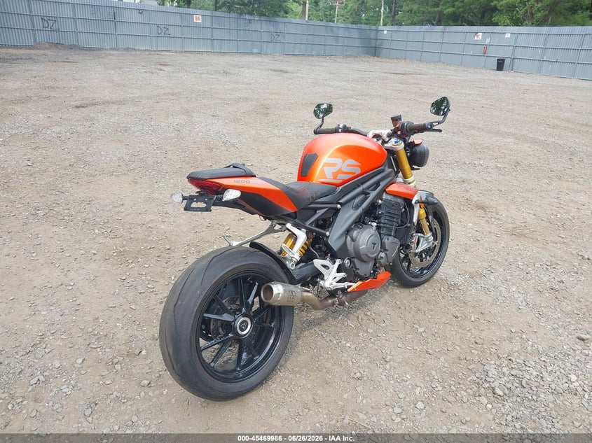2023 TRIUMPH MOTORCYCLE SPEED TRIPLE auction photo 4