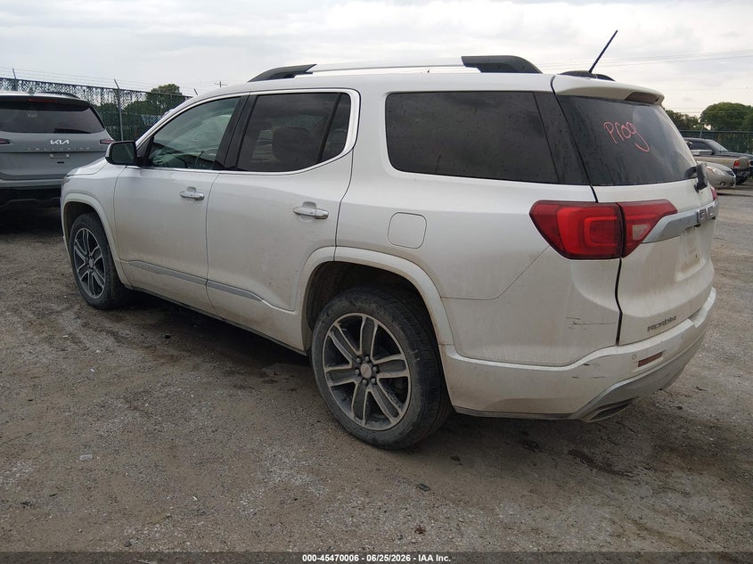 Vin: 1gkknpls5hz209651, lot: 45968143, gmc acadia denali 20173