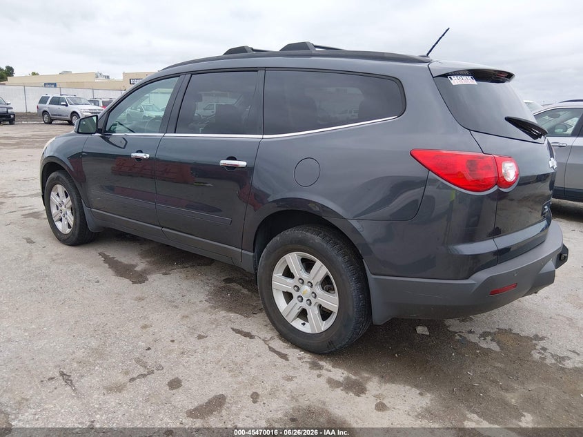 Vin: 1gnkrjed7cj354149, lot: 45968153, chevrolet traverse lt w/2lt 20123