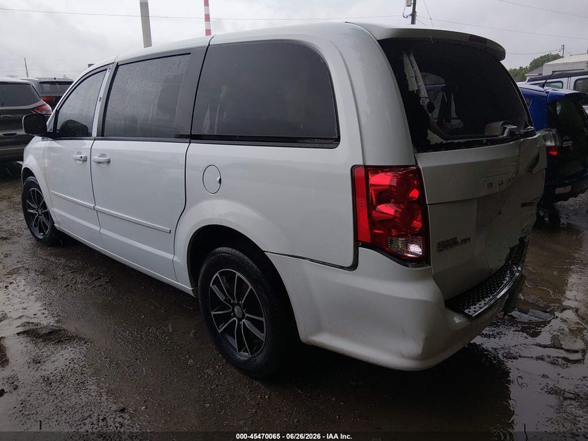 Vin: 2c4rdgbg8gr140246, lot: 45968202, dodge grand caravan se 20163